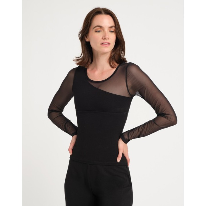 Teeshirt asymétrique TEMPS DANSE