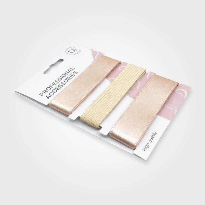 Kit ruban satin et élastique DANSEZ-VOUS