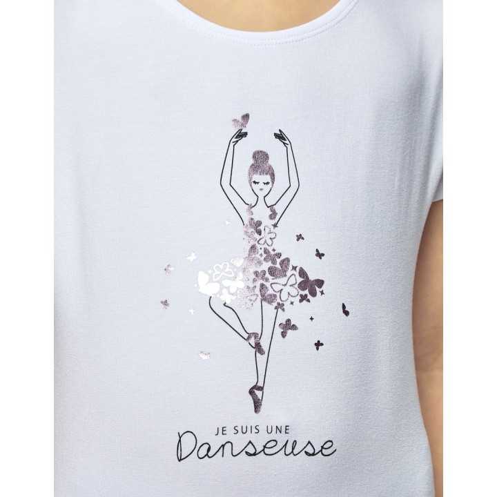 Teeshirt TEMPS DANSE Anae papillon