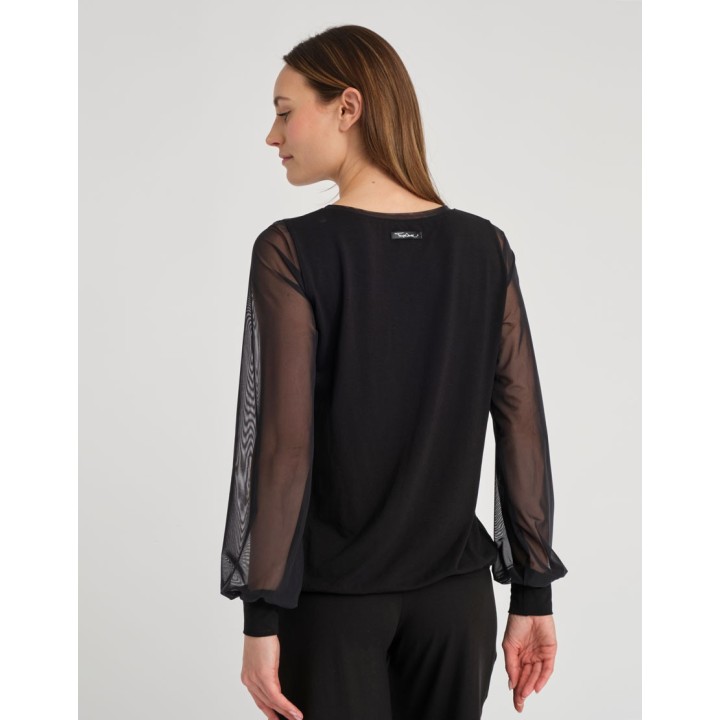 Teeshirt manches longues tulle TEMPS DANSE